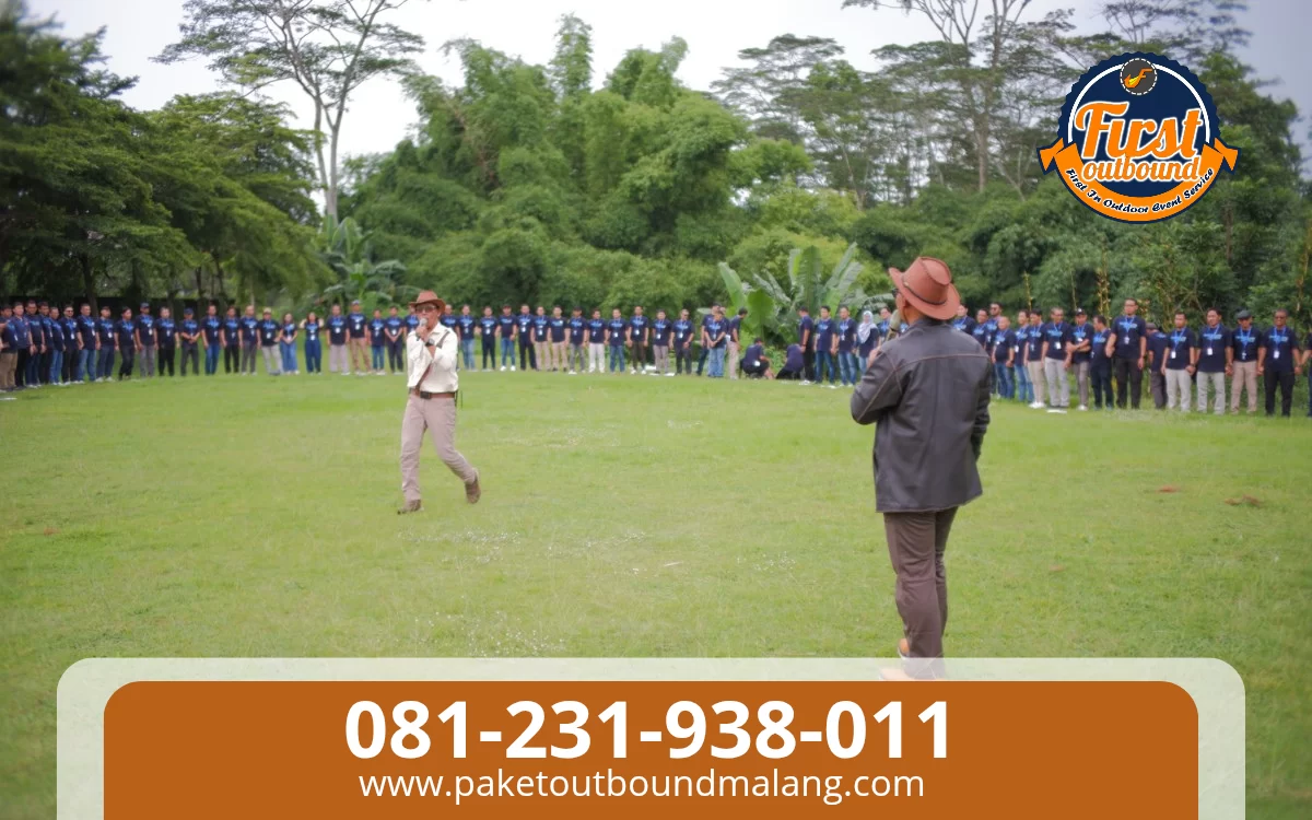Paket team building Malang di Coban Rondo