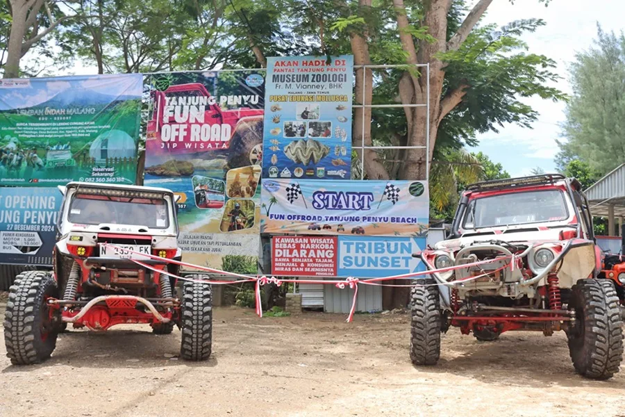 Bupati Malang mencoba jalur offroad baru Tanjung Penyu
