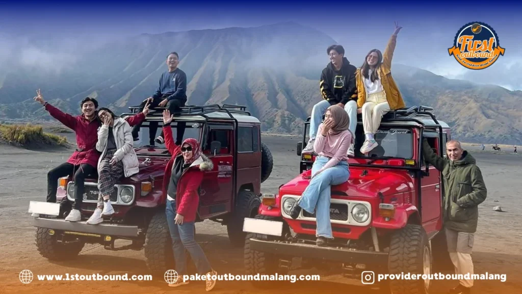 Kawasan Bromo, lokasi outbound Jawa Timur bermedan ketinggian